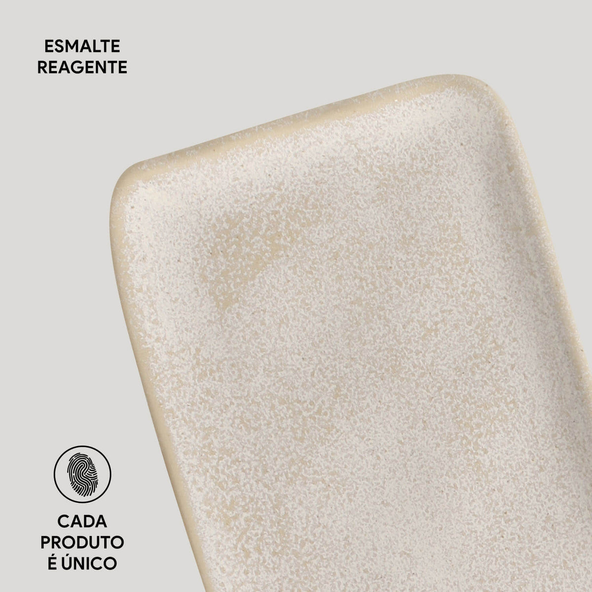 Porto Brasil LATTE RECTANGULAR PR ORGANIC STONEWARE dia. 8.66x3.74"  SKU: '15014108501