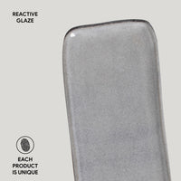 Porto Brasil DUST RECTANGULAR PR ORGANIC STONEWARE dia. 8.66x3.74"  SKU: '15014115801