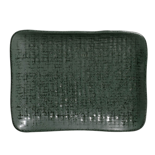 Porto Brasil GREENERY RECTANGULAR PR JUTA STONEWARE dia. 7.08x5.51"  SKU: '15064106501