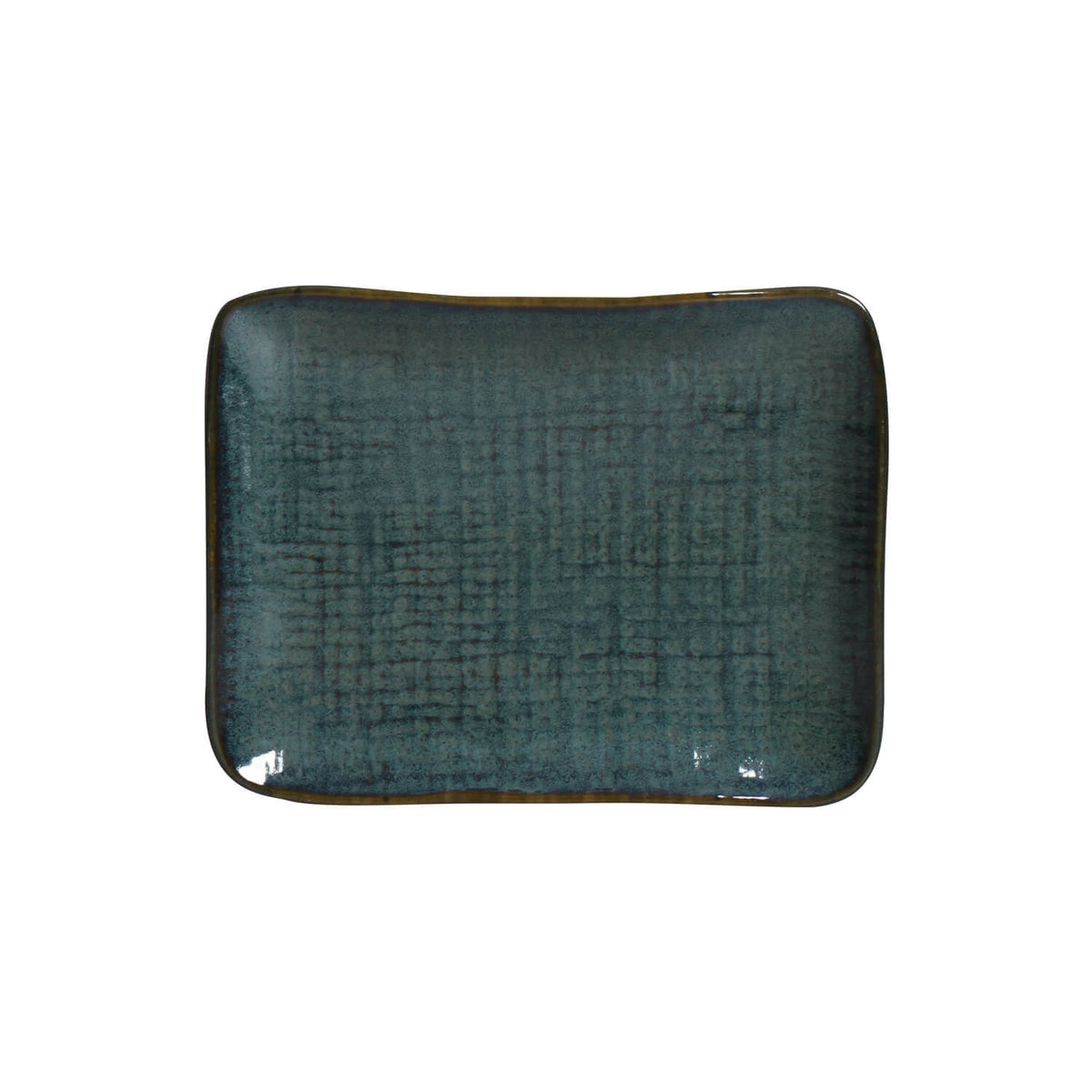 Porto Brasil OCEANO RECTANGULAR PR JUTA STONEWARE dia. 7.08x5.51"  SKU: '15064106701