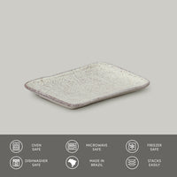 Porto Brasil PISTACHE RECTANGULAR PR JUTA STONEWARE dia. 7.08x5.51"  SKU: '15064108801