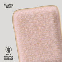 Porto Brasil LITCHI RECTANGULAR PR JUTA STONEWARE dia. 7.08x5.51"  SKU: '15064109201