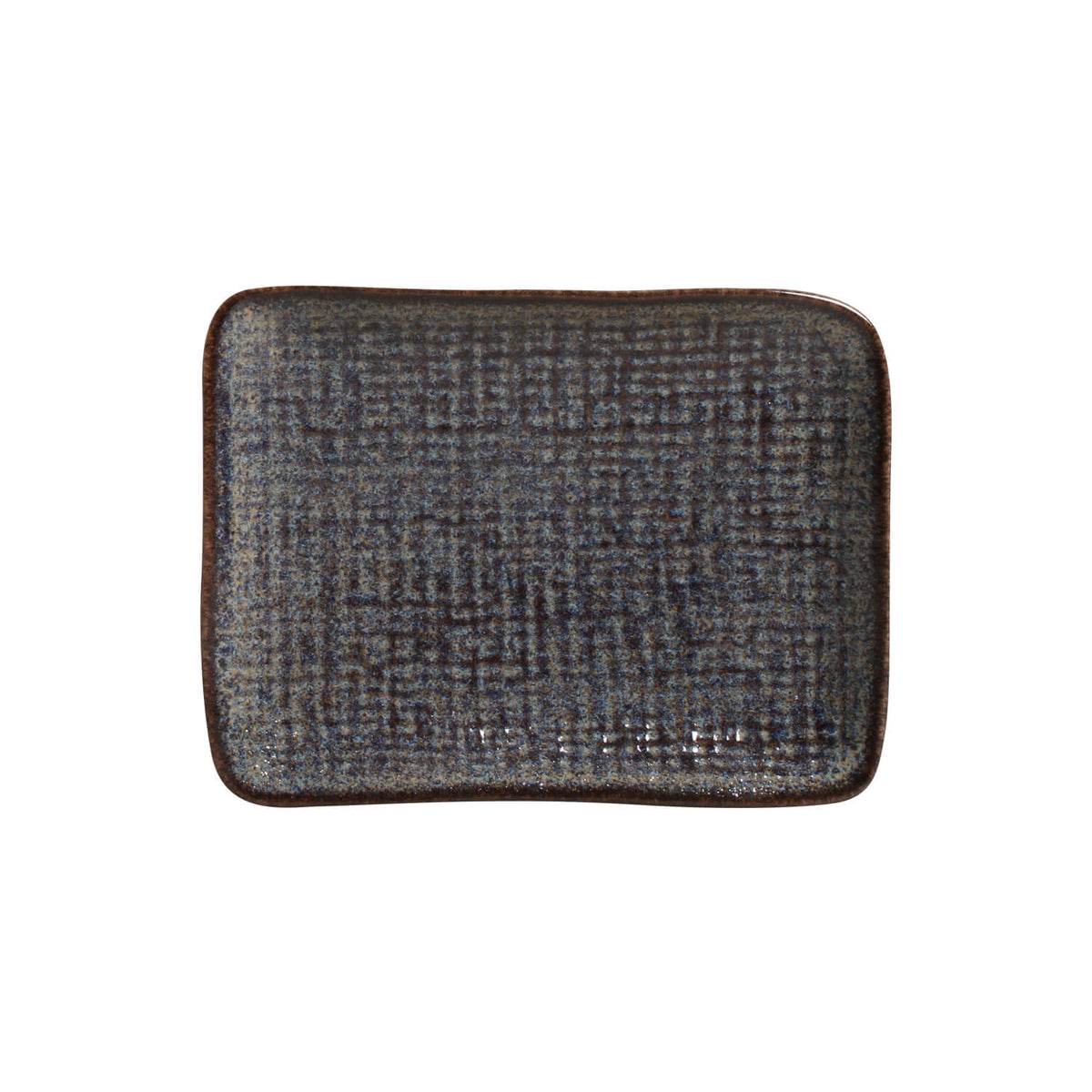 Porto Brasil TITANIUM RECTANGULAR PR JUTA STONEWARE dia. 7.08x5.51"  SKU: '15064109401