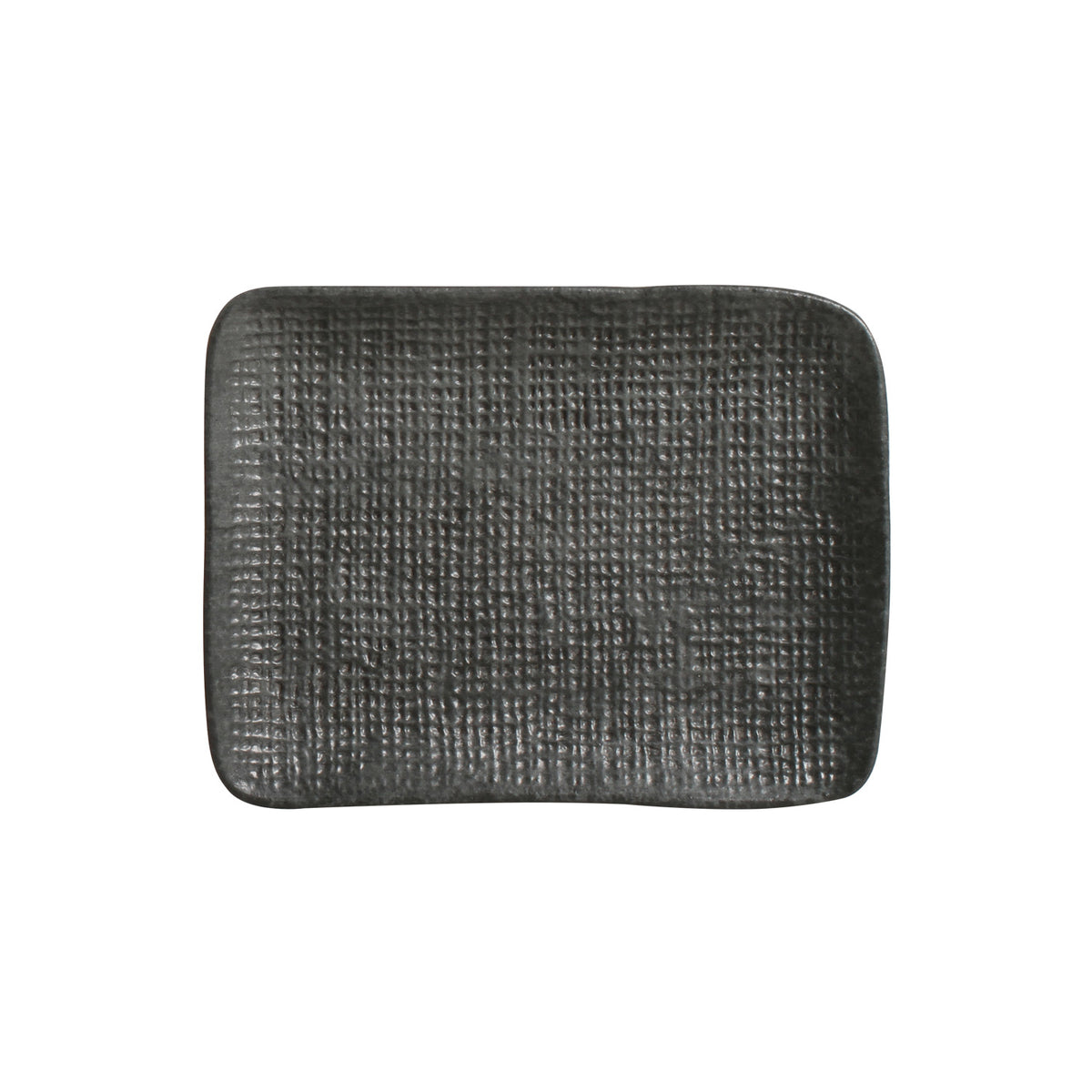 Porto Brasil CHROMIUM RECTANGULAR PR JUTA STONEWARE dia. 7.08x5.51"  SKU: '15064115901