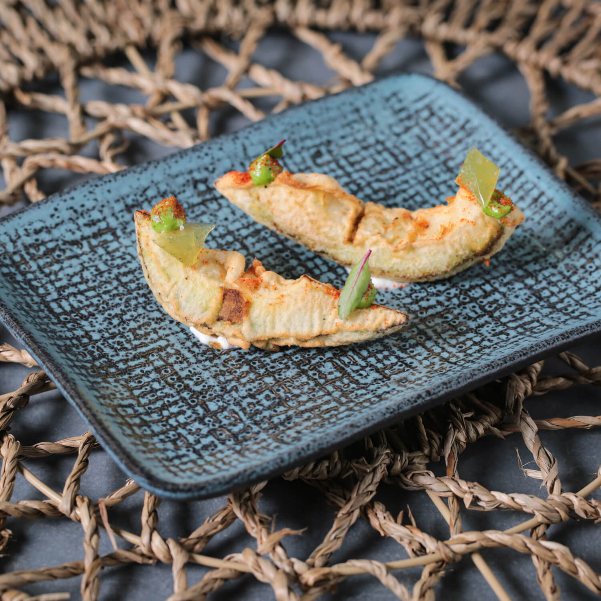 Porto Brasil NIGHT SKY RECTANGULAR PR JUTA STONEWARE dia. 7.08x5.51"  SKU: '1506477201