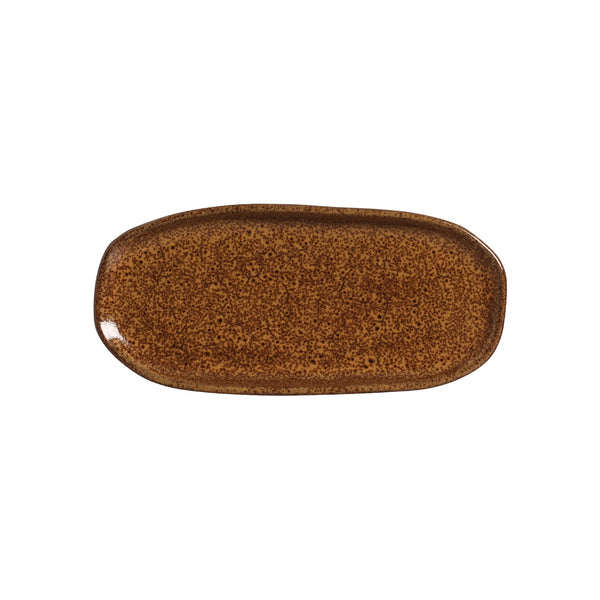 Porto Brasil DIJON SHALLOW OVAL PR ORGANIC STONEWARE dia. 9.06x4.33"  SKU: '15114105801