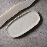 Porto Brasil LATTE SHALLOW OVAL PR ORGANIC STONEWARE dia. 9.06x4.33"  SKU: '15114108501