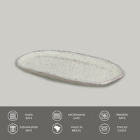 Porto Brasil PISTACHE SHALLOW OVAL PR ORGANIC STONEWARE dia. 9.06x4.33"  SKU: '15114108801