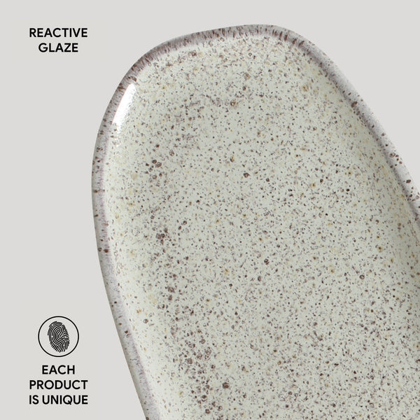 Porto Brasil PISTACHE SHALLOW OVAL PR ORGANIC STONEWARE dia. 9.06x4.33"  SKU: '15114108801