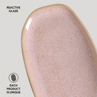 Porto Brasil LITCHI SHALLOW OVAL PR ORGANIC STONEWARE dia. 9.06x4.33"  SKU: '15114109201