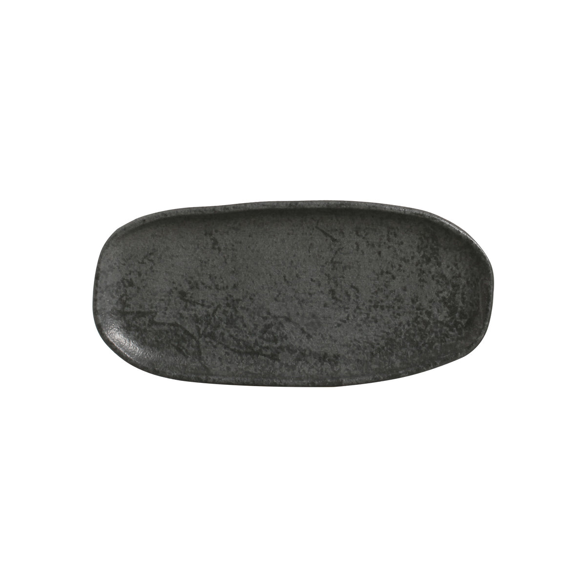 Porto Brasil CHROMIUM SHALLOW OVAL PR ORGANIC STONEWARE dia. 9.06x4.33"  SKU: '15114115901