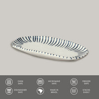 Porto Brasil ELEMENTO SHALLOW OVAL PR ORGANIC STONEWARE dia. 9.06x4.33"  SKU: '1511493101