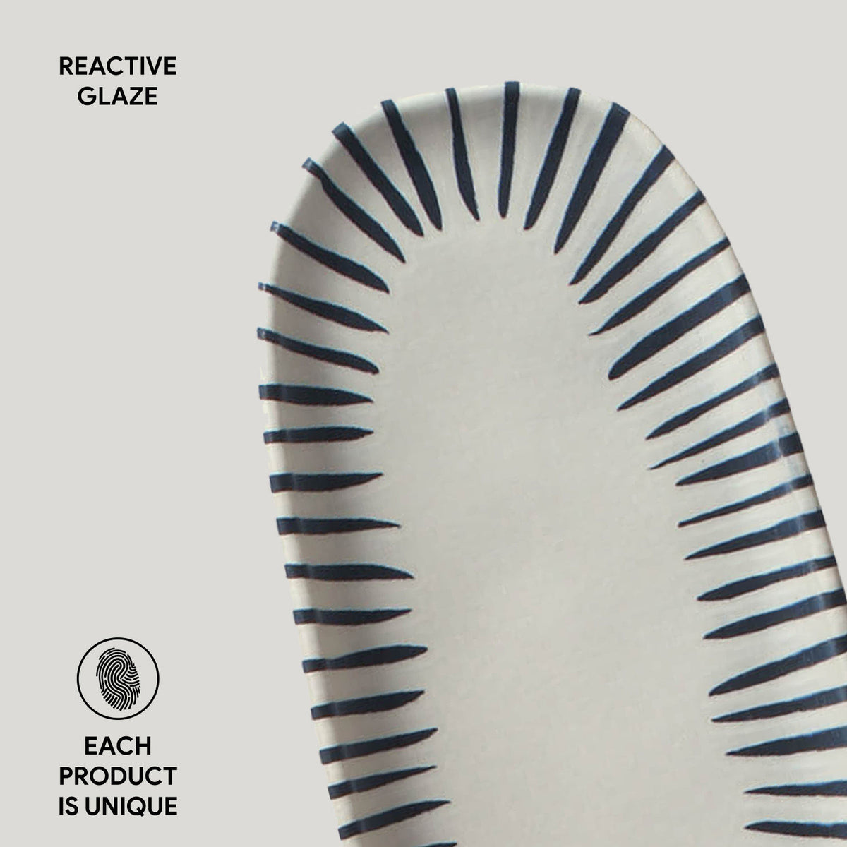 Porto Brasil ELEMENTO SHALLOW OVAL PR ORGANIC STONEWARE dia. 9.06x4.33"  SKU: '1511493101