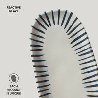 Porto Brasil ELEMENTO SHALLOW OVAL PR ORGANIC STONEWARE dia. 9.06x4.33"  SKU: '1511493101