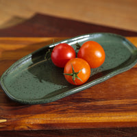 Porto Brasil GREENERY SHALLOW OVAL PR ORGANIC STONEWARE dia. 6.5x3.15"  SKU: '15214106501