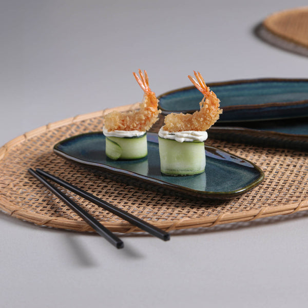 Porto Brasil OCEANO SHALLOW OVAL PR ORGANIC STONEWARE dia. 6.5x3.15"  SKU: '15214106701