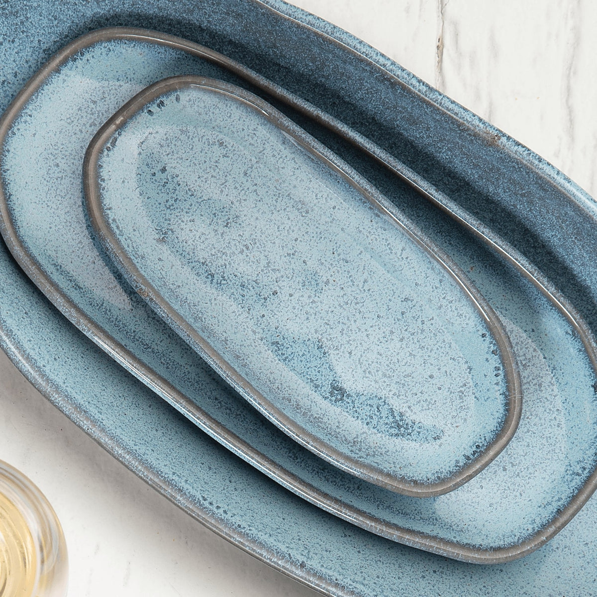 Porto Brasil BREEZE SHALLOW OVAL PR ORGANIC STONEWARE dia. 6.5x3.15"  SKU: '15214109001