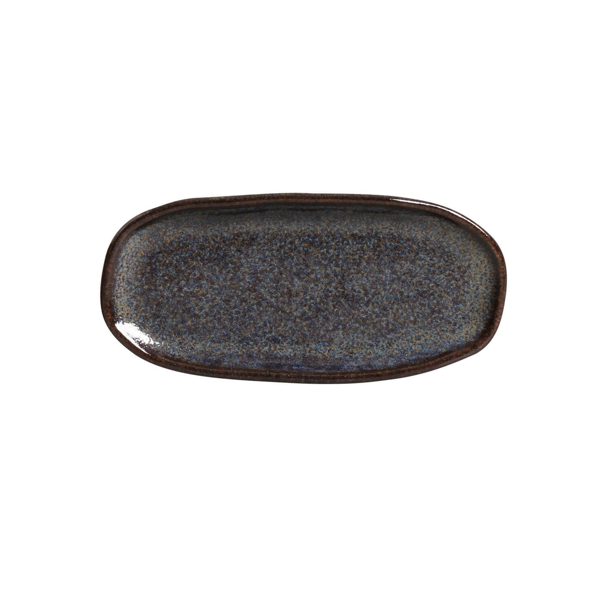 Porto Brasil TITANIUM SHALLOW OVAL PR ORGANIC STONEWARE dia. 6.5x3.15"  SKU: '15214109401