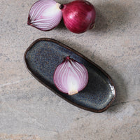 Porto Brasil TITANIUM SHALLOW OVAL PR ORGANIC STONEWARE dia. 6.5x3.15"  SKU: '15214109401