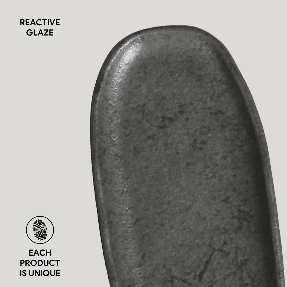 Porto Brasil CHROMIUM SHALLOW OVAL PR ORGANIC STONEWARE dia. 6.5x3.15"  SKU: '15214115901