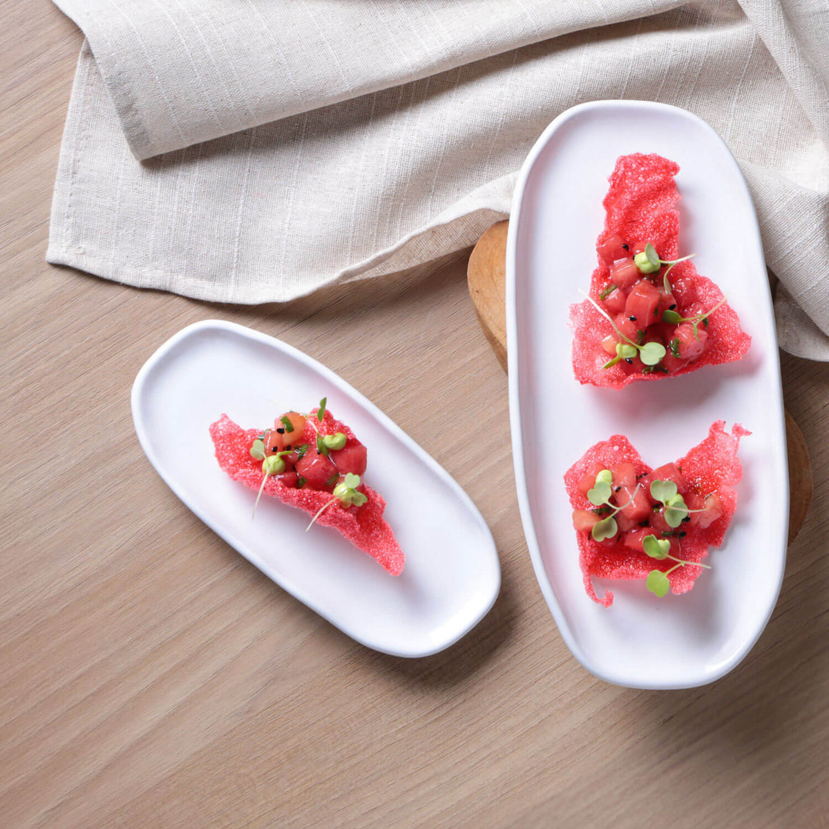 Porto Brasil NEW WHITE SHALLOW OVAL PR ORGANIC STONEWARE dia. 6.5x3.15"  SKU: '15214119801