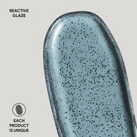 Porto Brasil NIGHT SKY SHALLOW OVAL PR ORGANIC STONEWARE dia. 6.5x3.15"  SKU: '1521477201