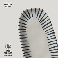 Porto Brasil ELEMENTO SHALLOW OVAL PR ORGANIC STONEWARE dia. 6.5x3.15"  SKU: '1521493101