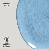 Porto Brasil BREEZE OVAL DINNER PLATE  ORGANIC STONEWARE dia. 12.2"  SKU: '15314109001