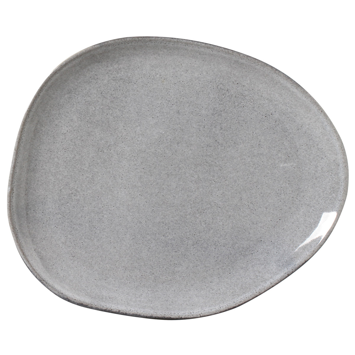 Porto Brasil DUST OVAL DINNER PLATE ORGANIC STONEWARE dia. 12.2"  SKU: '15314115801