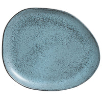 Porto Brasil NIGHT SKY OVAL DINNER PLATE ORGANIC STONEWARE dia. 12.2"  SKU: '1531477201