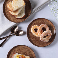 Porto Brasil DIJON BREAD PLATE STONEWARE dia. 6.1x0.63"  SKU: '15931105801