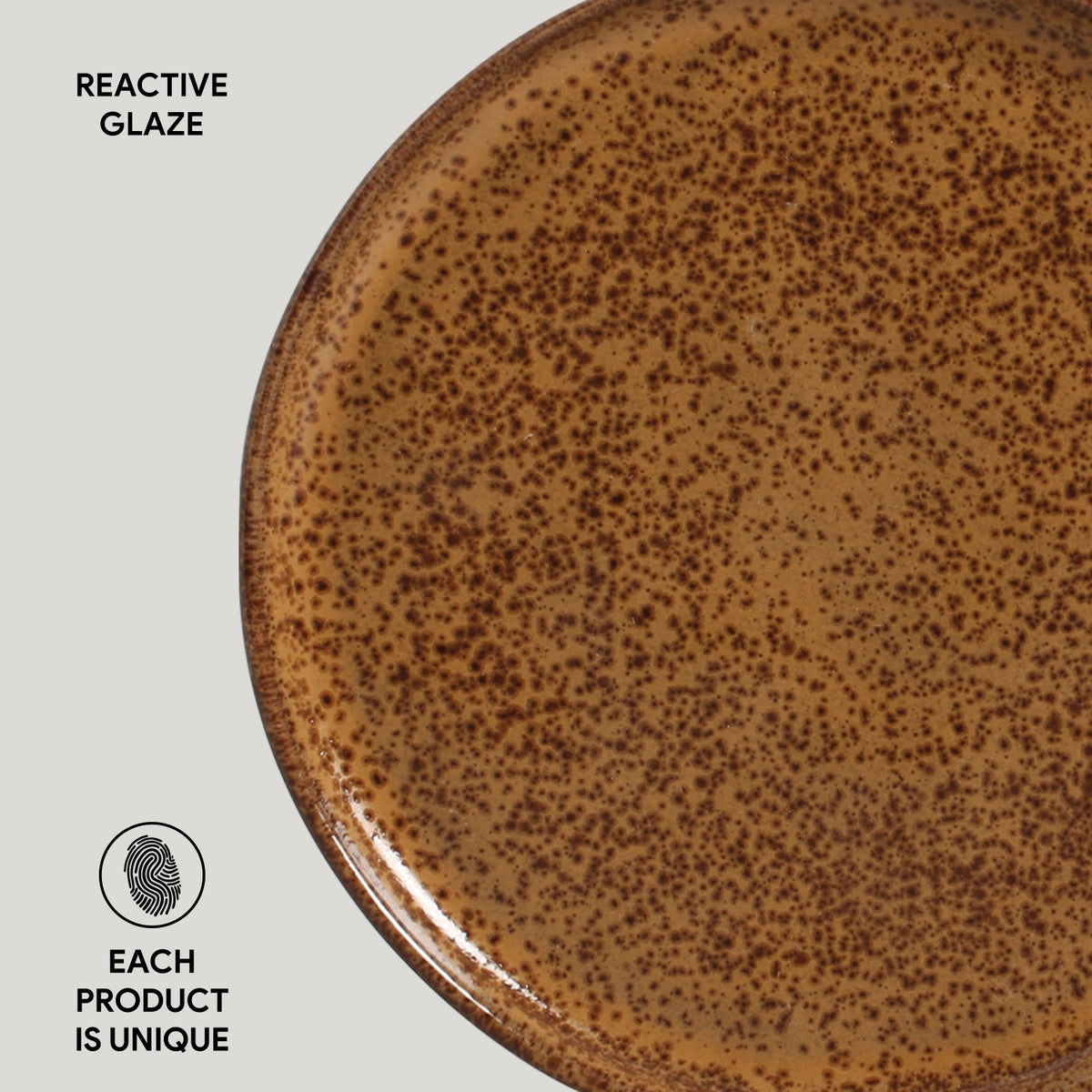 Porto Brasil DIJON BREAD PLATE STONEWARE dia. 6.1x0.63"  SKU: '15931105801