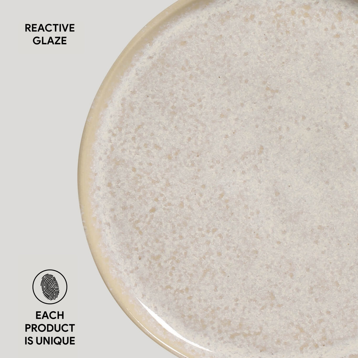 Porto Brasil LATTE BREAD PLATE STONEWARE dia. 6.1x0.63"  SKU: '15931108501