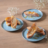 Porto Brasil BREEZE BREAD PLATE STONEWARE dia. 6.1x0.63"  SKU: '15931109001