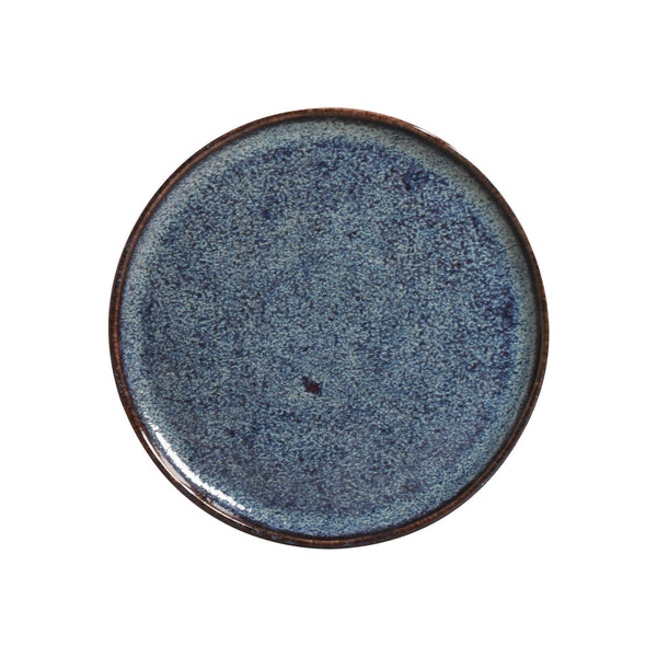 Porto Brasil TITANIUM BREAD PLATE STONEWARE dia. 6.1x0.63"  SKU: '15931109401