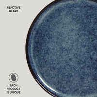 Porto Brasil DENIM BREAD PLATE STONEWARE dia. 15.5x1.6CM  SKU: '15931113001