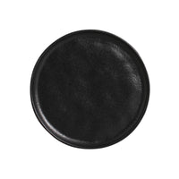 Porto Brasil MATTE BLACK BREAD PLATE STONEWARE dia. 6.1x0.63"  SKU: '1593173901