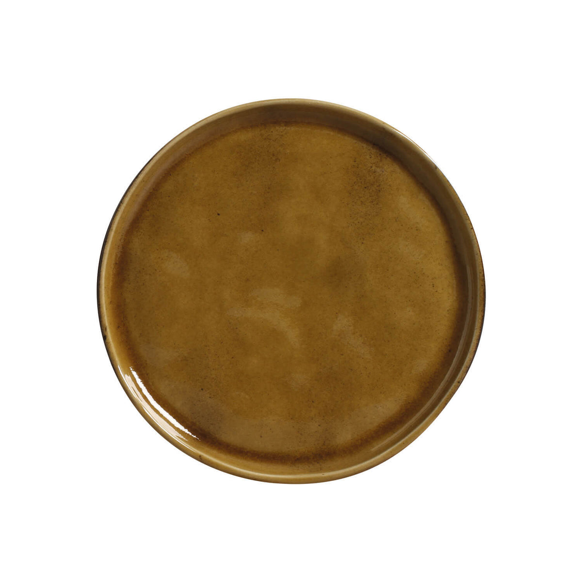 Porto Brasil AMBER BREAD PLATE STONEWARE dia. 6.1x0.63"  SKU: '1593177101