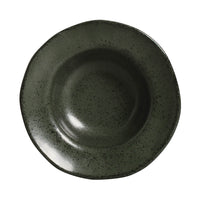 Porto Brasil GREENERY DEEP RIM PLATE  STONEWARE dia. 7.48x2.17"  SKU: '16014106501