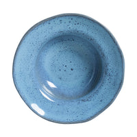 Porto Brasil BREEZE DEEP RIM PLATE  STONEWARE dia. 7.48x2.17"  SKU: '16014109001