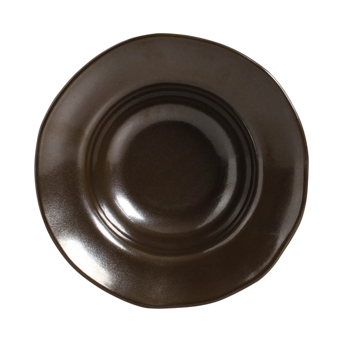 Porto Brasil METALLICA DEEP RIM PLATE  STONEWARE dia. 7.48x2.17"  SKU: '16014109301