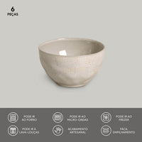 Porto Brasil LATTE BOWL ORGANIC STONEWARE dia. 5.24"  SKU: '1914108501