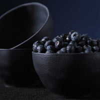 Porto Brasil MATTE BLACK BOWL ORGANIC STONEWARE dia. 5.24"  SKU: '191473901