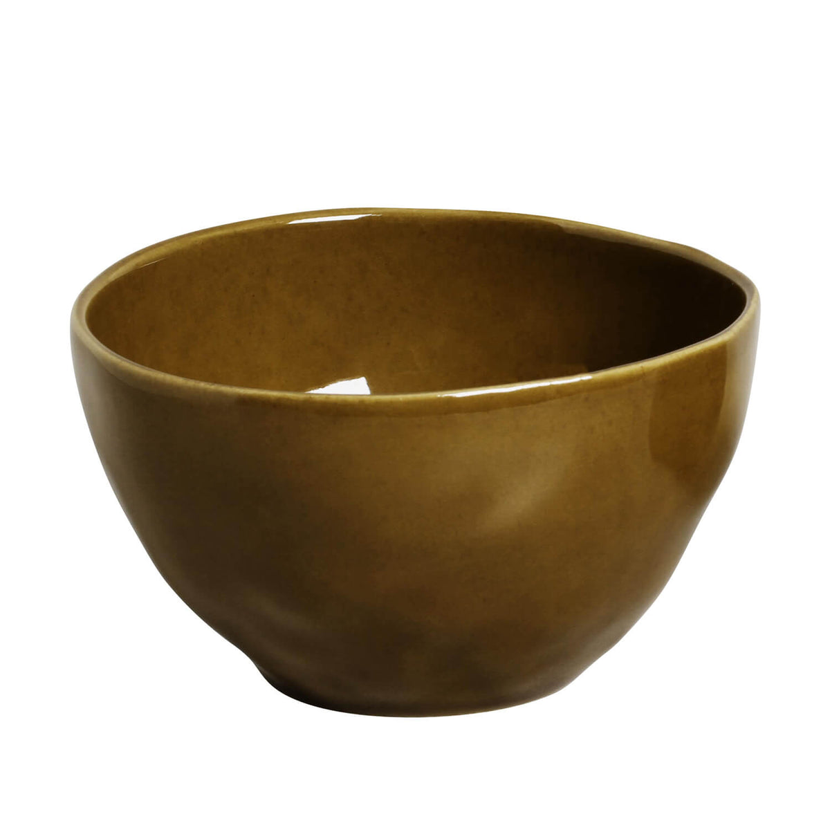 Porto Brasil AMBER BOWL ORGANIC STONEWARE dia. 5.24"  SKU: '191477101
