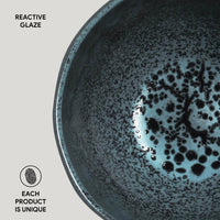 Porto Brasil NIGHT SKY BOWL ORGANIC STONEWARE dia. 5.24"  SKU: '191481301