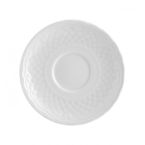 Vista Alegre Escorial White - Coffee Saucer 510/10 SKU: 21078468