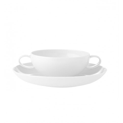 Vista Alegre Domo White - Consomme Cup & Saucer SKU: 21100007