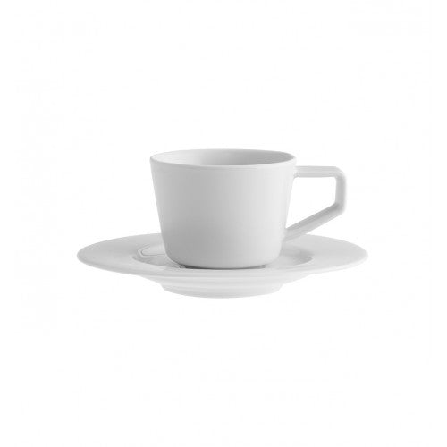 Vista Alegre Silkroad White - Coffee Cup w/ Saucer Konic 9cl SKU: 21122071