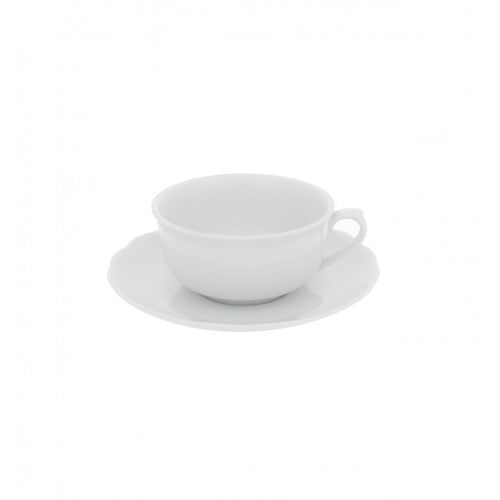 Vista Alegre Braganca White - Coffee Cup & Saucer 2010/13 SKU: 22000764