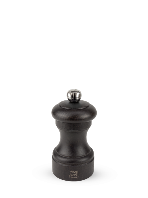 Peugeot Bistro Zirlion Salt Mill, Wood, Chocolate, 10 cm - 4 in SKU: 22600